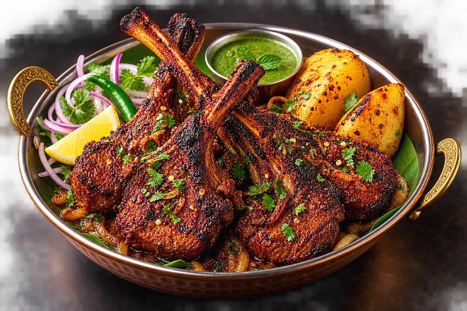Lamb Chops Meal